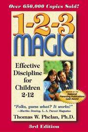 image of 1-2-3 Magic: Effective Discipline for Children 2-12