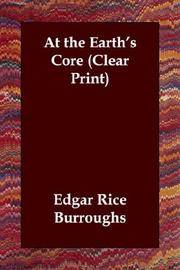 image of At the Earth's Core (Clear Print)