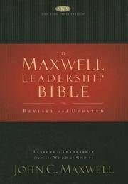 NKJV, Maxwell Leadership Bible, Bonded Leather, Black