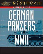 German Panzers in World War II (Order of Battle)