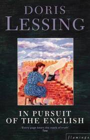cover of In Pursuit of the English