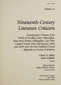 Nineteenth-Century Literature Criticism