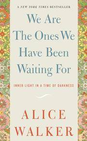 We Are The Ones We Have Been Waiting For: Inner Light in a Time of Darkness by Walker, Alice - 2007-11-21