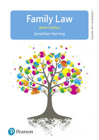 Family Law (9th Ed) (Longman Law Series)