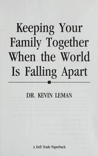 Keeping Your Family Together de Kevin Leman - 1993-02-02