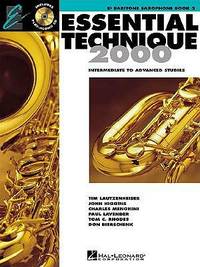 Essential  Technique 2000 E Flat Baritone Saxophone Bk/CD