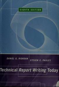 Technical Report Writing Today