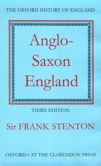 image of Anglo-Saxon England (Oxford History of England)