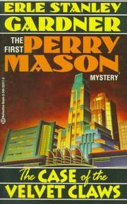 cover of The Case of the Velvet Claws