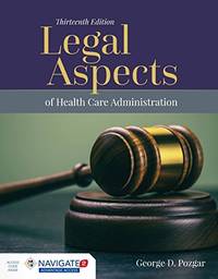 image of Legal Aspects of Health Care Administration