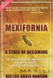 Mexifornia a State of Becoming