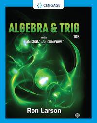 Algebra & Trigonometry 10ED