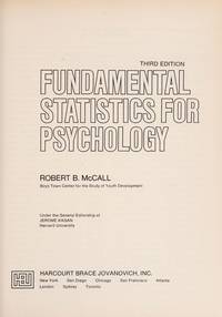 Fundamental Statistics for Psychology