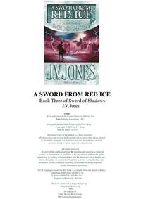 image of A Sword from Red Ice(BOOK THREE OF SWORD OF SHADOWS)