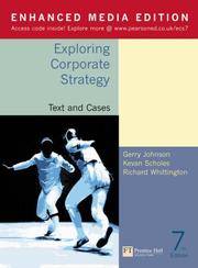 Exploring Corporate Strategy: Text and Cases