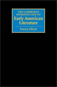 The Cambridge Introduction to Early American Literature (Cambridge Introductions to Literature)