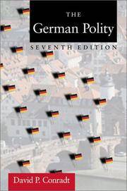 cover of The German Polity (7th Edition)