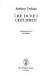 THE DUKES CHILDREN - THE COMPLETE NOVELS OF ANTHONY TROLLOPE