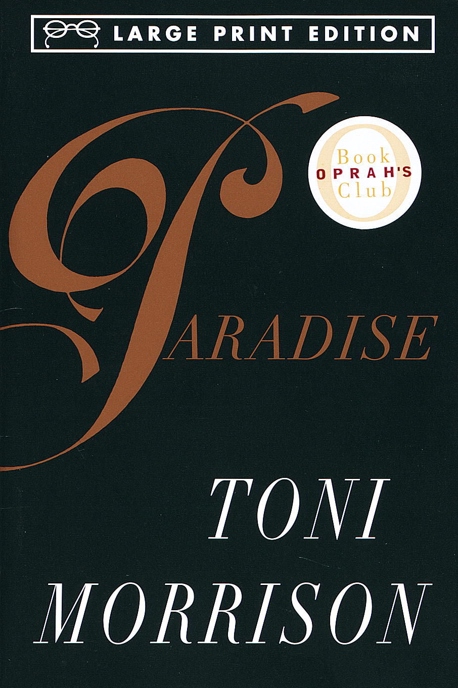 PARADISE by Morrison, Toni | Paperback | 1998 | Knopf