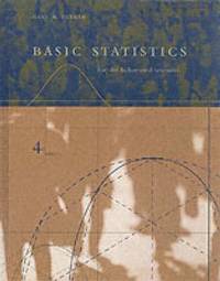BASIC STATISTICS FOR THE BEHAVIORAL SCIENCES 4E
