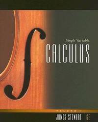Single Variable Calculus, Volume 1