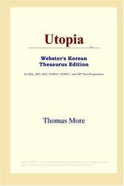 image of Utopia (Webster's Korean Thesaurus Edition)
