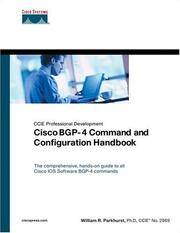 Cisco Bgp-4 Command and Configuration Handbook