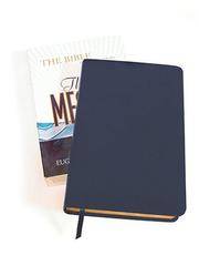 cover of The Message: The Bible (Navy Bonded Leather)