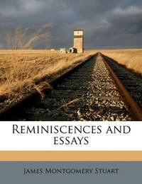 image of Reminiscences and essays