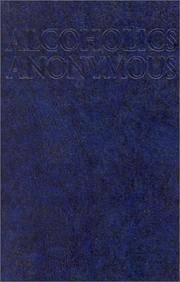 cover of Alcoholics Anonymous Big Book