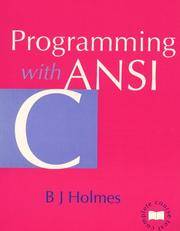 Programming With Ansi C