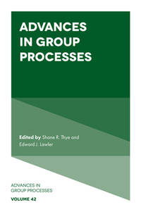 Advances In Group Processes
