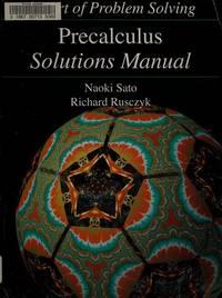 Precalculus Solutions Manual