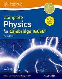 Complete Physics for Cambridge IGCSE�: Third Edition (Complete Science for Cambridge IGCSE -...