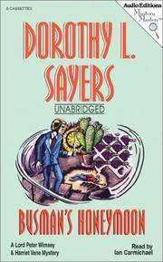 image of Busman's Honeymoon: A Lord Peter Wimsey and Harriet Vane Mystery (Mystery Masters Series)