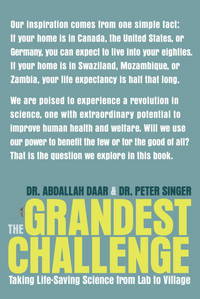 The Grandest Challenge  Taking Life-Saving Science from Lab to Village
