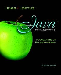 Java Software Solutions (ISBN: 9780132149181)