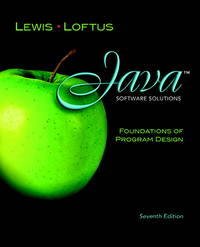 Java Software Solutions : Foundations of Program Design