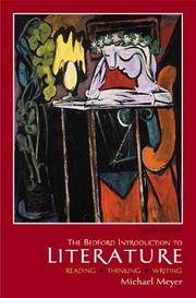 image of Bedford Introduction to Literature: Reading, Thinking, Writing