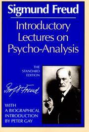 Introductory Lectures On Psycho-Analysis