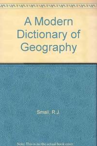 A Modern Dictionary of Geography