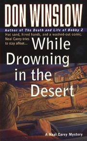 cover of While Drowning in the Desert (Neal Carey Mysteries)