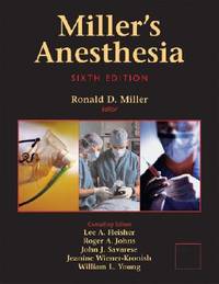 Miller's Anesthesia 第6版 Miller's Anesthesia Sixth Edition Vol 1 and 2 by Miller MD