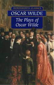 image of Plays of Oscar Wilde