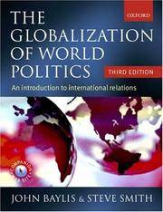 cover of The Globalization of World Politics: An Introduction to International Relations