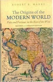 cover of The Origins of the Modern World: Fate and Fortune in the Rise of the West