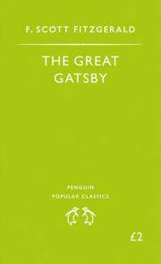 cover of THE GREAT GATSBY (FITZGERALD)
