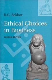 image of Ethical Choices in Business (Second Edition)