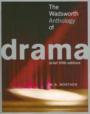 image of Wadsworth Anthology of Drama