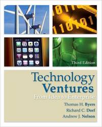 cover of Technology Ventures: From Idea to Enterprise